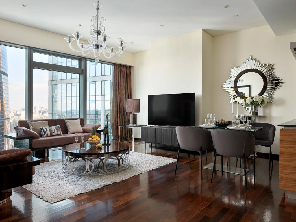 Элитная квартира skyline в Москва-сити — аренда посуточно в Москва