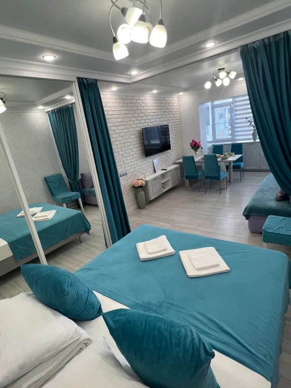 Квартира с видом на пальмы