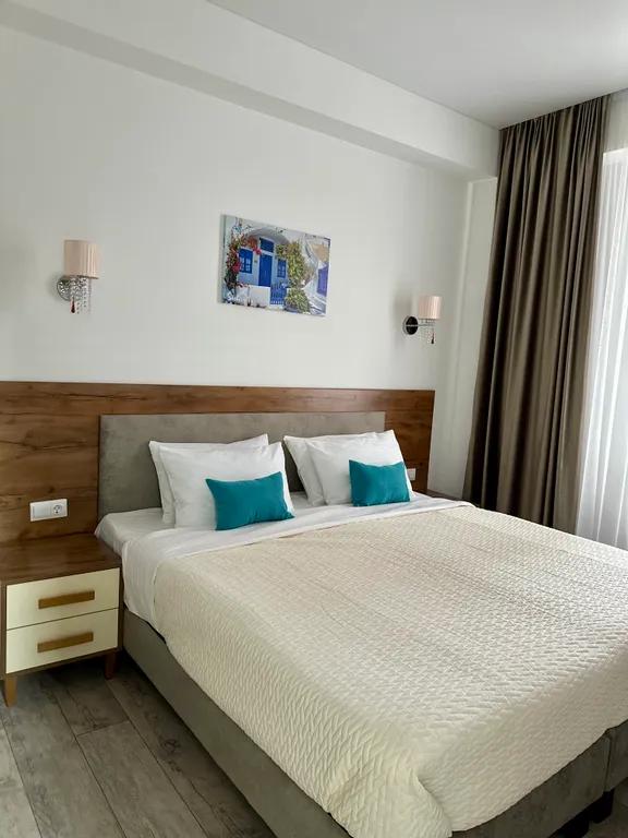 Квартира Семейный люкс santorini с видом на море — аренда посуточно в Каспийск