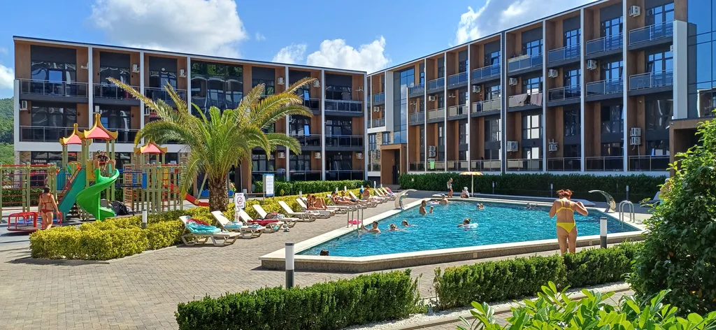 Квартира Уютная новая студия в ЖК Морской квартал — аренда посуточно в Вардане