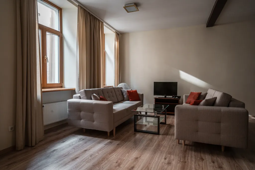 Просторная 2-ух комнатная квартира в Старой Риге, 2 этаж без лифта