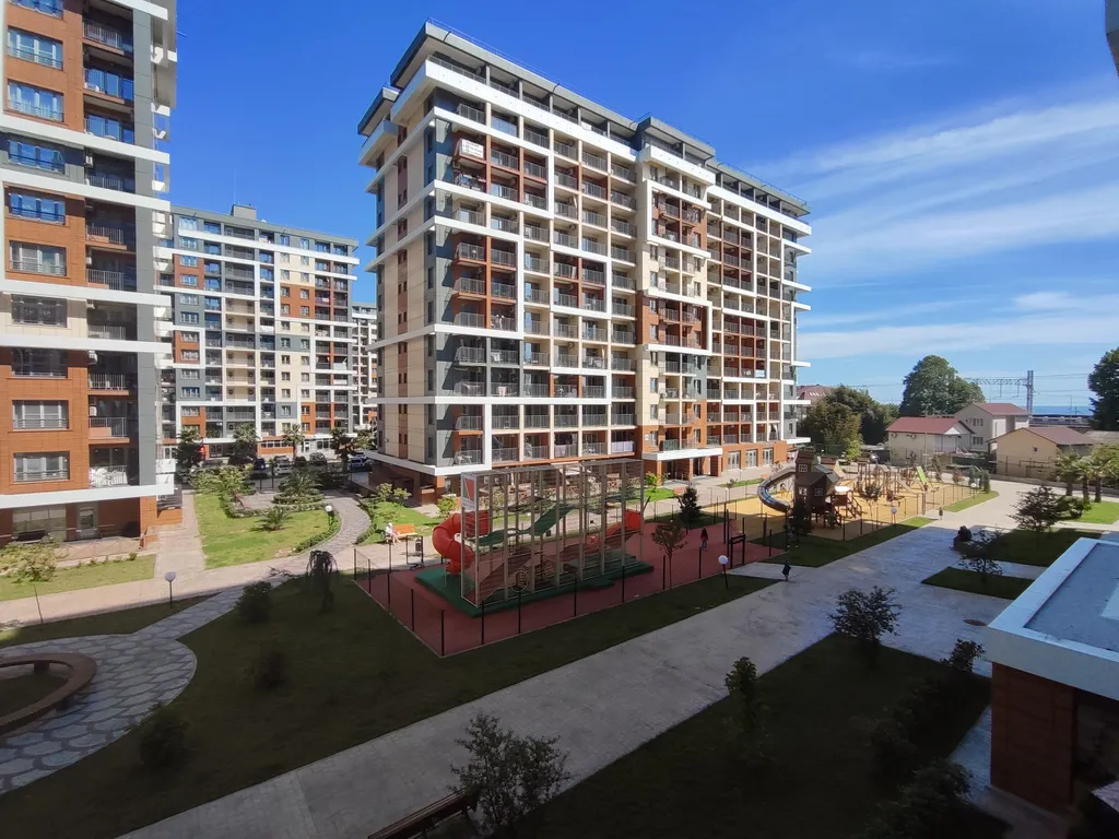 На берегу моря уютная новая студия