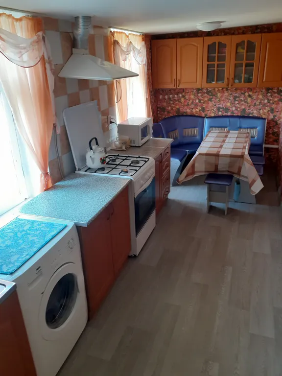 Дом 60m2 — чан на дровах, кухня, Wi-Fi