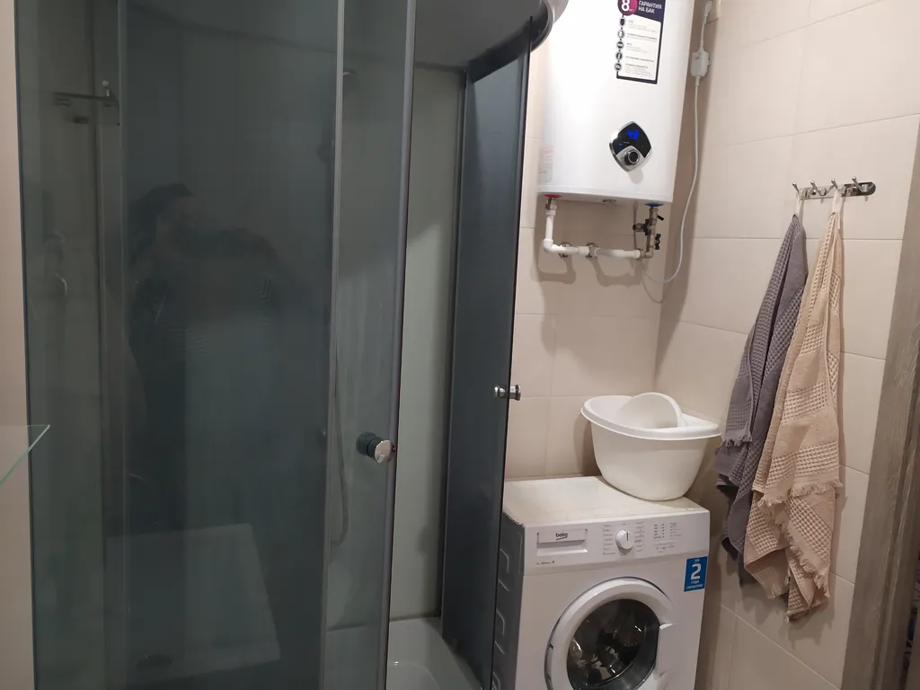 Квартира с большой террасой и барбекю рядом с морем