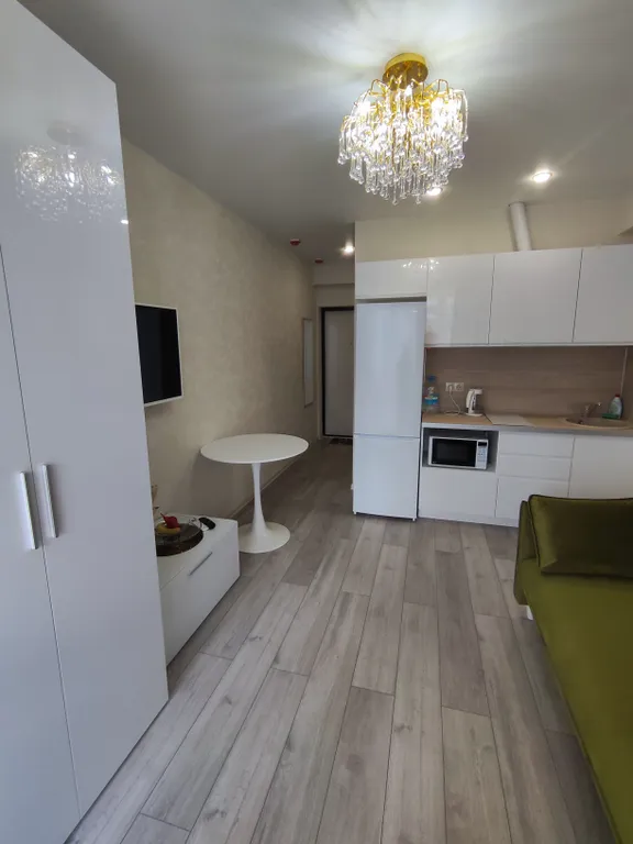 Новая студия с видом на море и горы