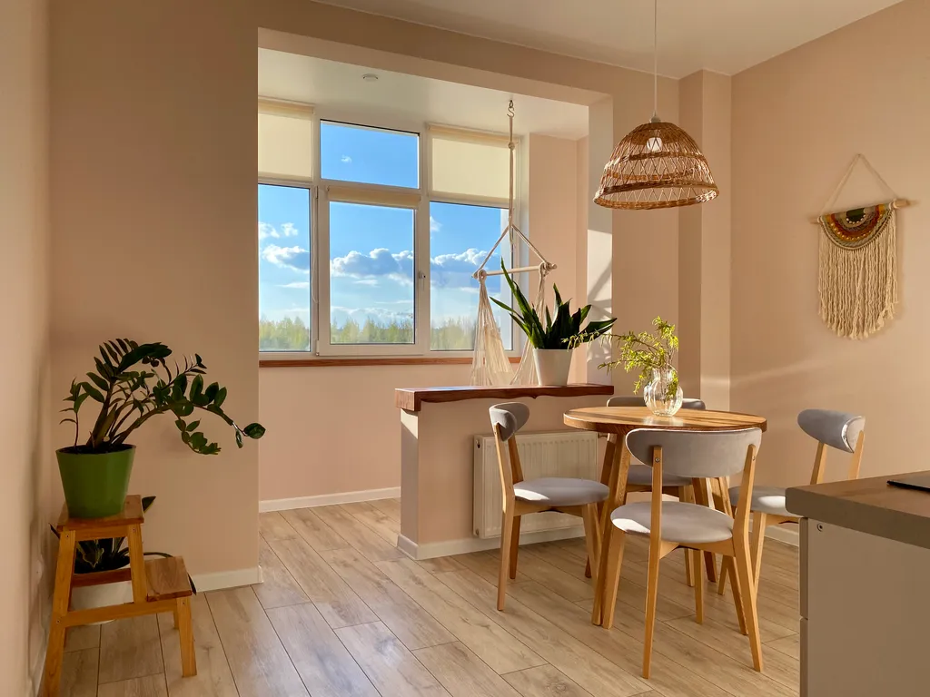 Зелёная квартира с прекрасным видом