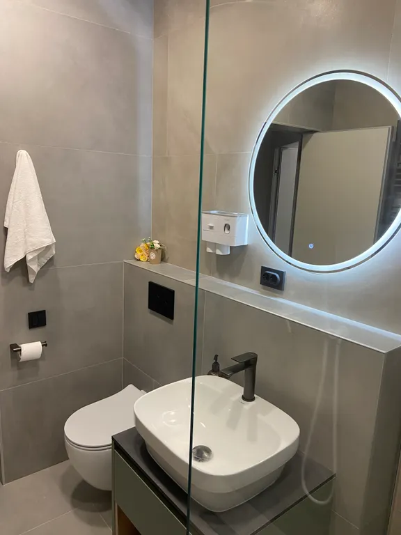 Новая однокомнатная квартира с дизайнерским ремонтом