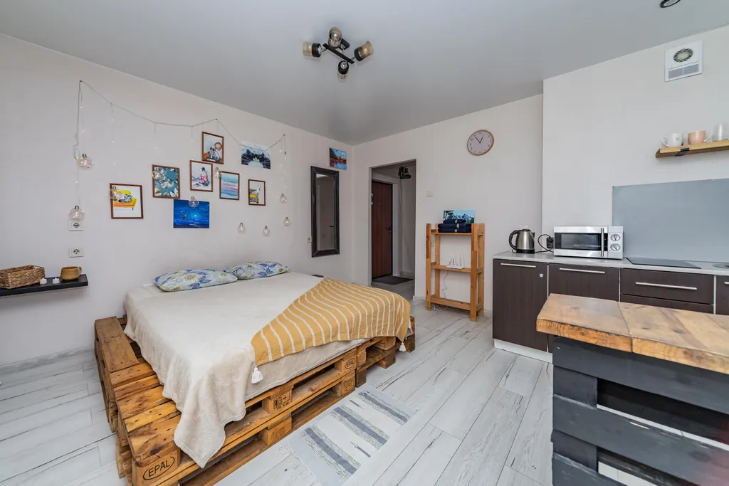 Студия в скандинавском стиле