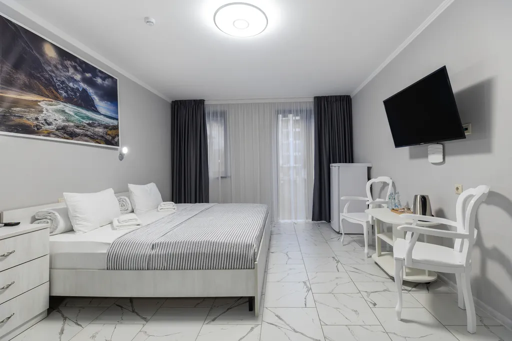 Двухместный номер, доступен открытый подогреваемый бассейн