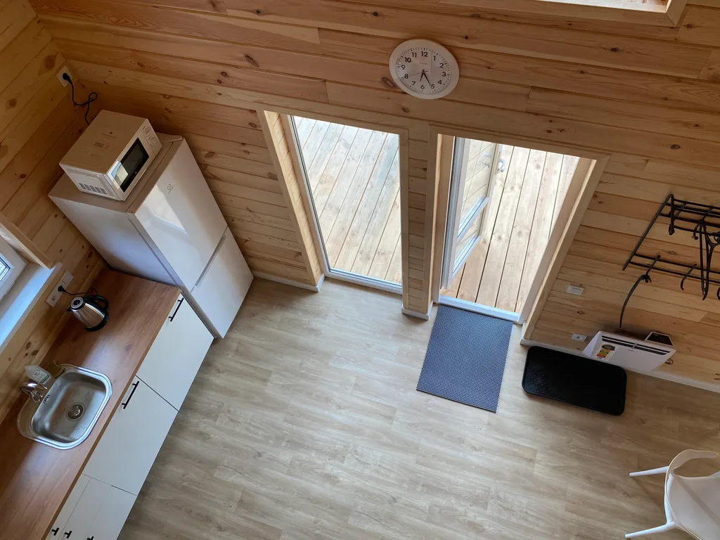 Дом с сауной на берегу Горьковского моря