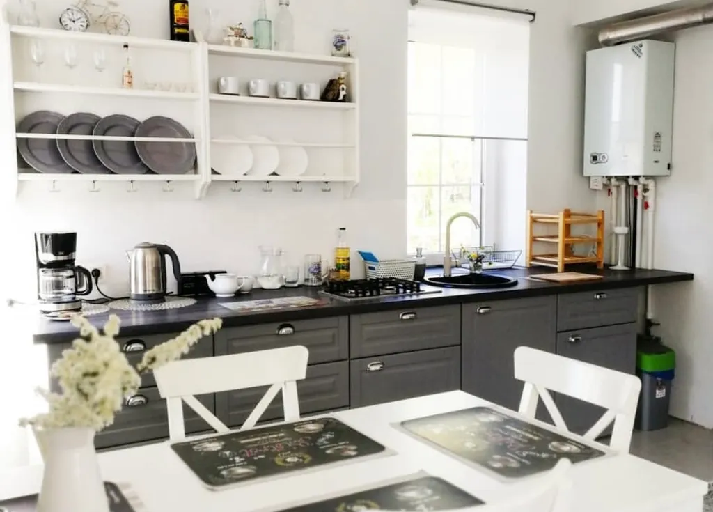 Квартира Квартира Апартамент на первом этаже коттеджа с отдельным входом и видом на сад — Зеленоградск