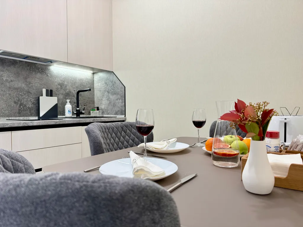 Квартира Квартира Люкс с видом на море и реку с балконом — Лазаревское