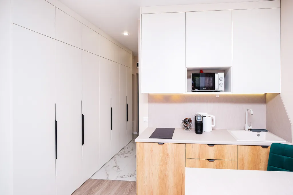 Уютная студия для двоих или с ребёнком