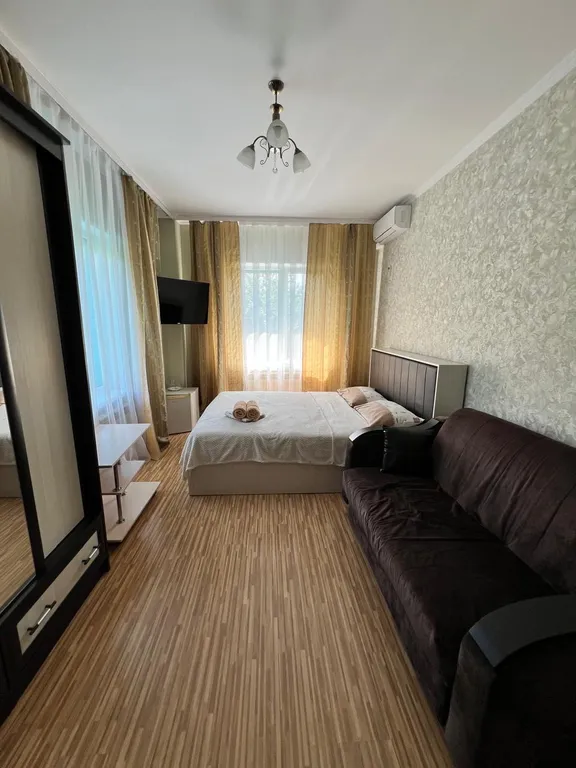 Квартира Квартира Четырёхместный уютный номер стандарт, с видом на море — Геленджик