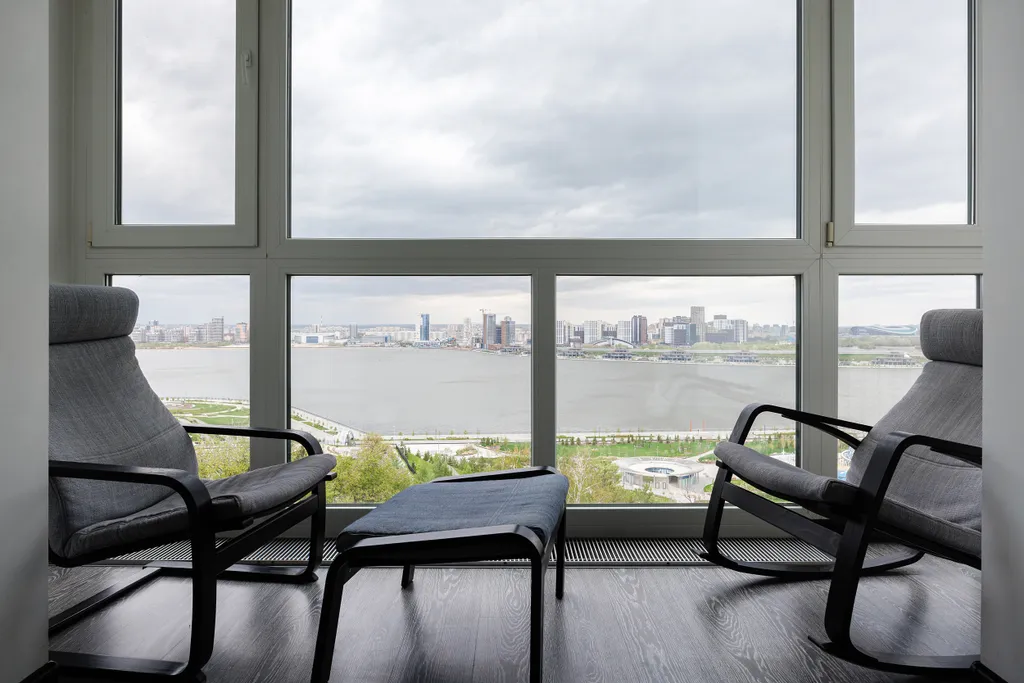 Семейная квартира «Городская панорама» с потрясающим видом на город