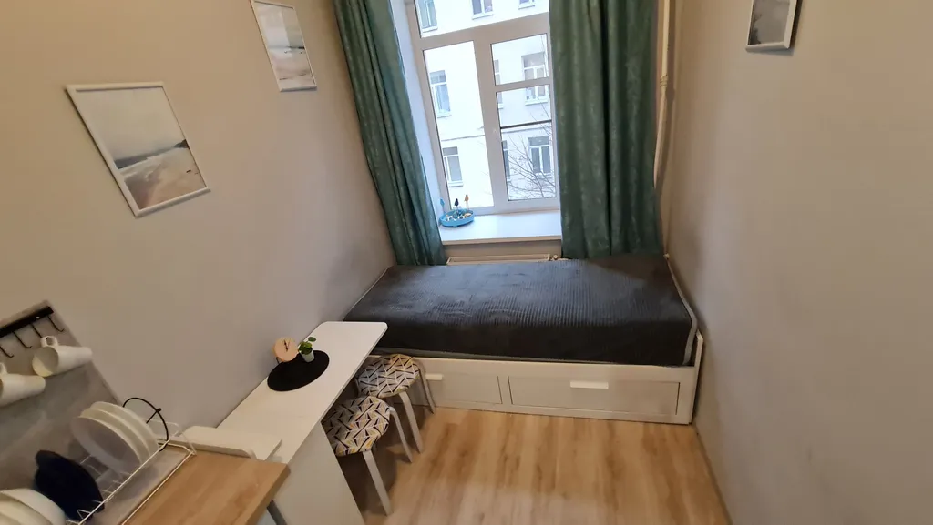 Квартира Квартира Уютная студия на набережной реки Пряжка — Санкт-Петербург