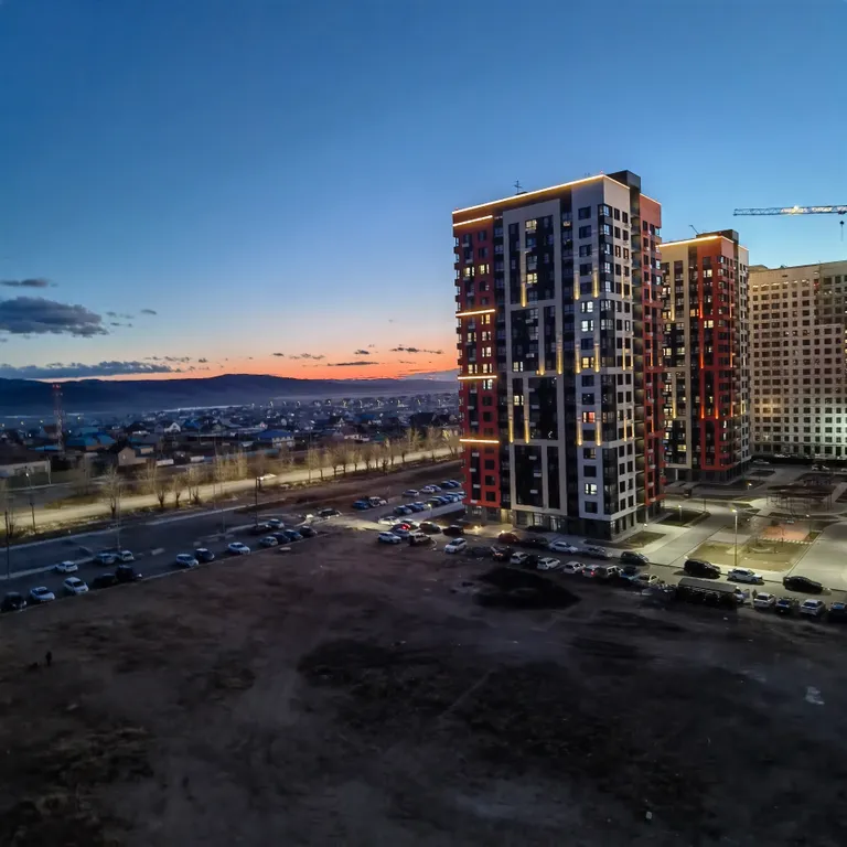 Студия Азия с кондиционером в сторону Аэропорта