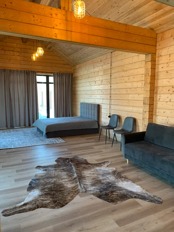 Дом из натурального евро дерева