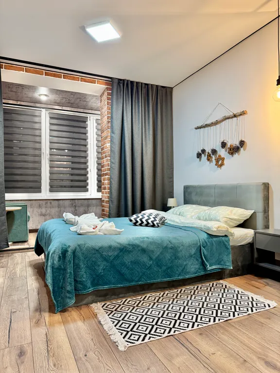 Студия с панорамным видом на Москву