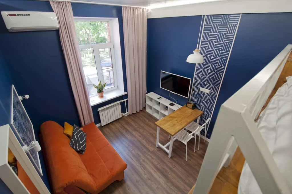 Квартира Квартира Двухэтажный Loft с джакузи — Москва