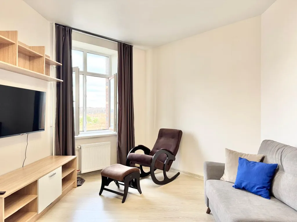 Просторная квартира с балконом