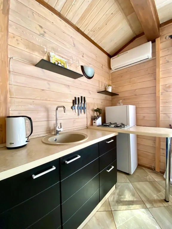 Деревянный домик с русской банькой в Большой Царевщине