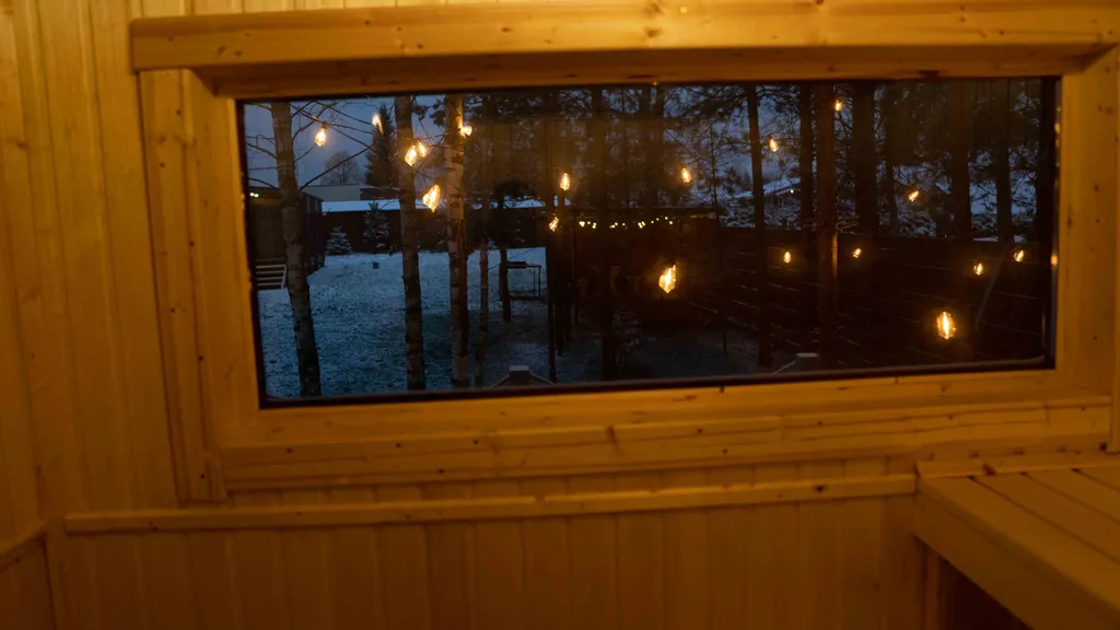 Уютный дом в лесу с панорамой и СПА комплексом