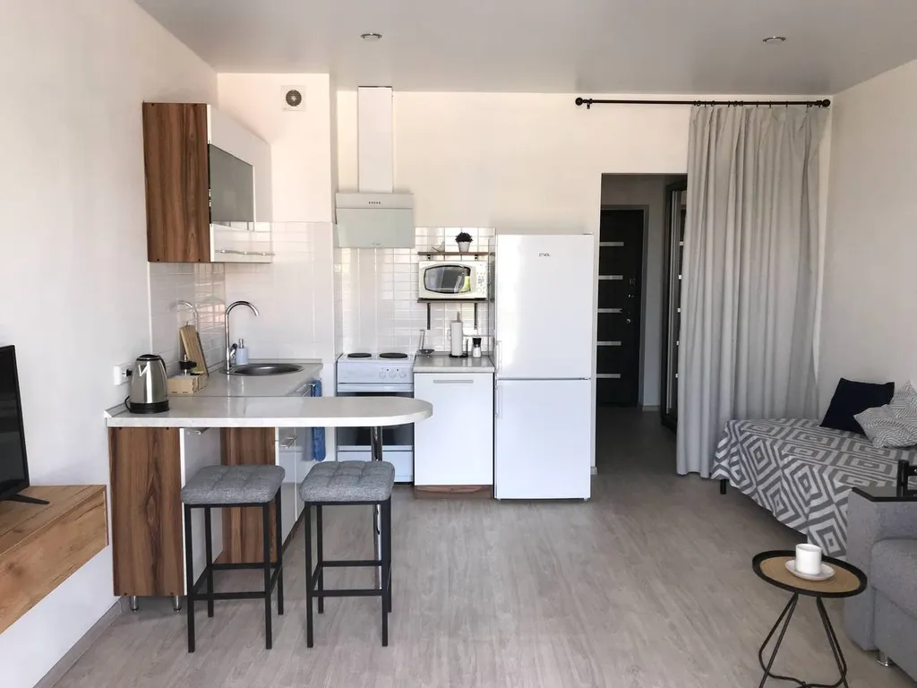 Светлая и уютная квартира недалеко от центра города