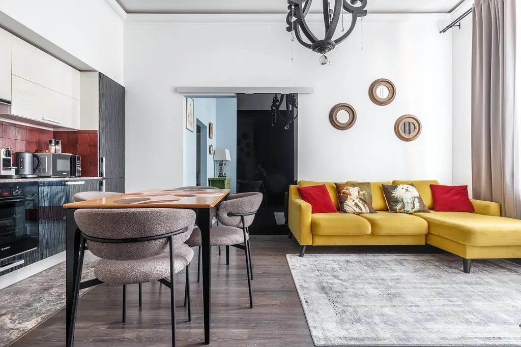 Квартира Уютная дизайнерская квартира в тихом дворике у Исаакиевского собора — Санкт-Петербург