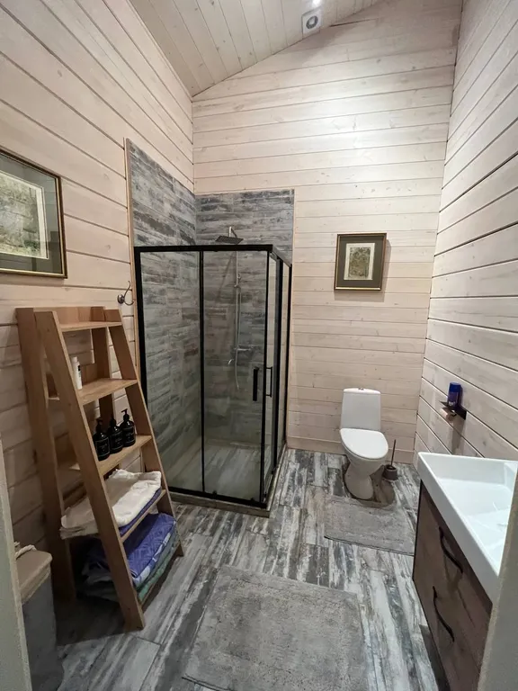 Сказочное шале в лесу