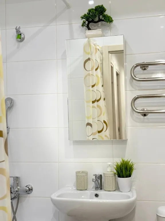 Евродвушка у аквапарка в прекрасном тихом районе (до 5 гостей)