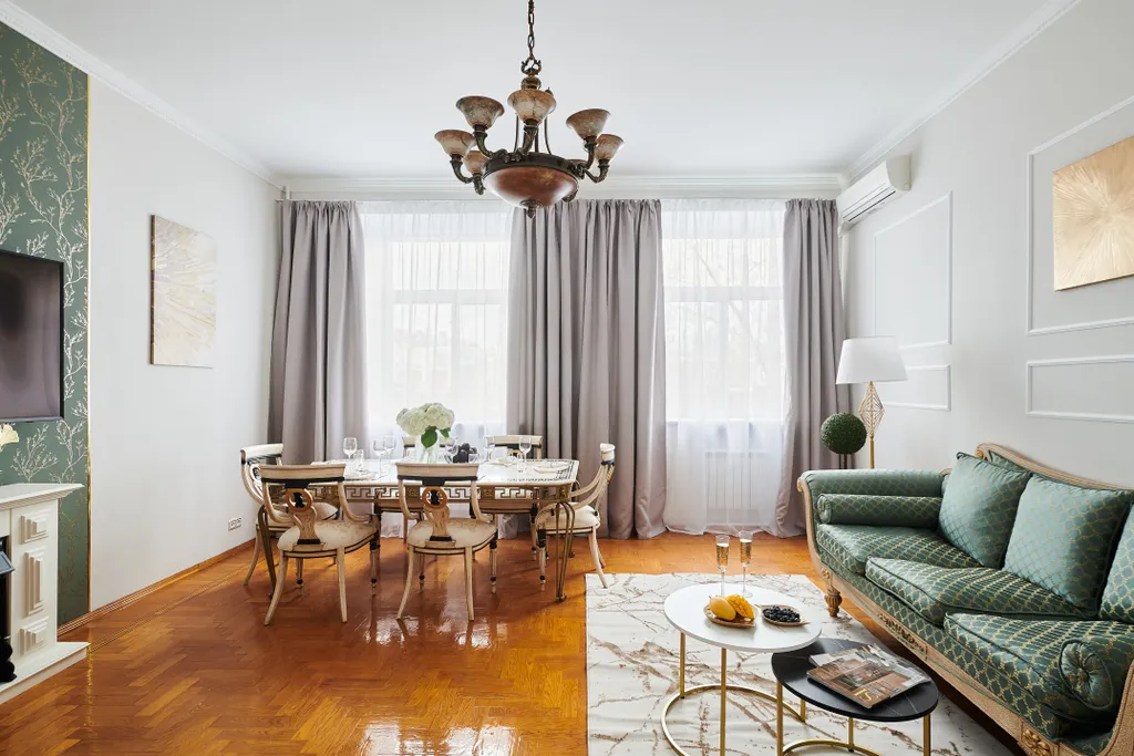 Квартира Трехкомнатная квартира с камином у стен Кремля — Москва