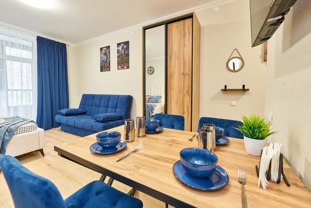 Современная студия в самом центре города в новом ЖК Премьер