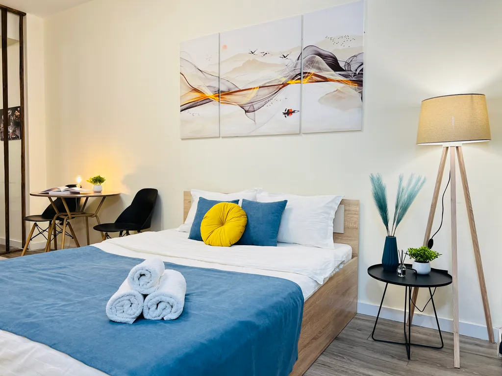 Квартира Sky Blue Apartments Жк sholpan city — аренда посуточно в Алматы