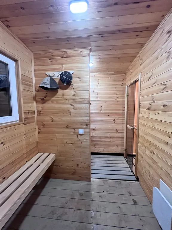 Дом отдыха с теплым бассейном и баней