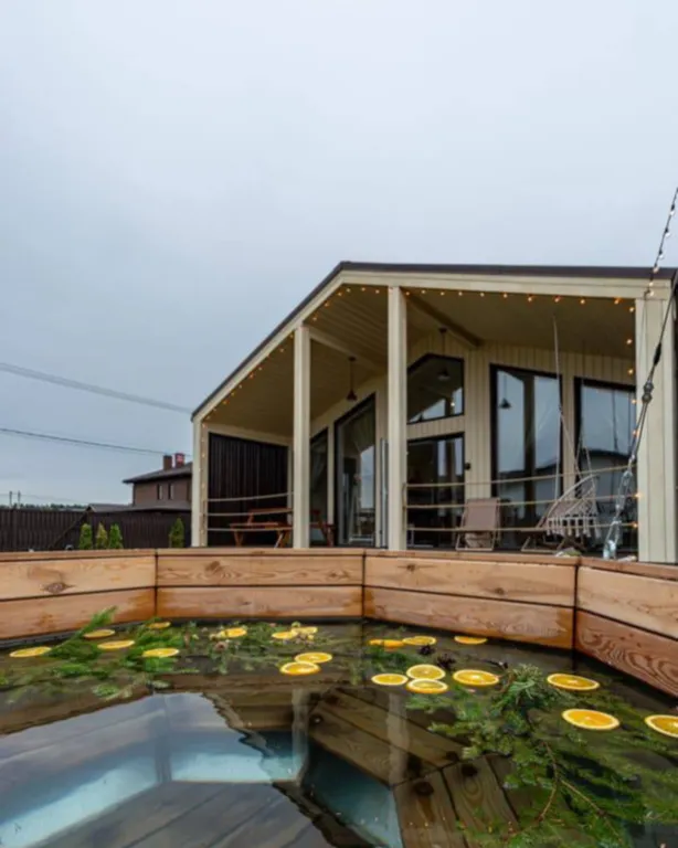 Коттедж Современный дом с Банным Чаном — Семеновское