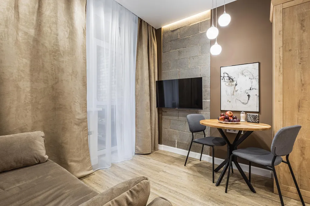 Компактные уютные апартаменты в стиле LOFT в центре города