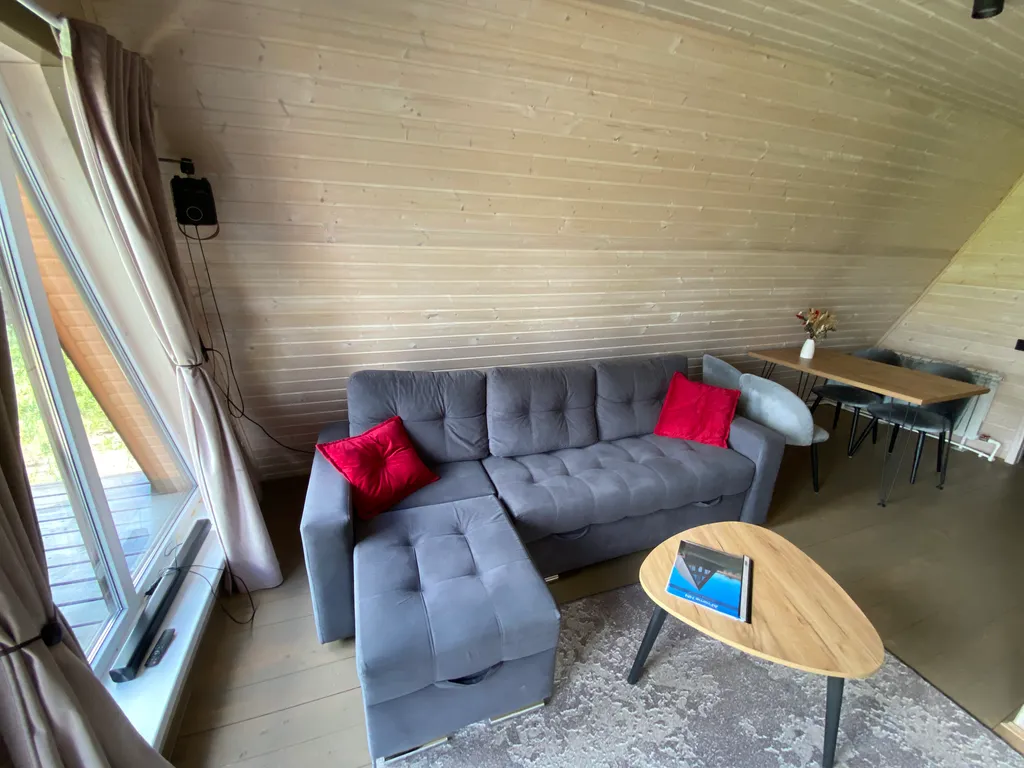 A-frame на берегу Волги