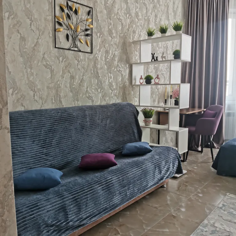 Квартира с шикарным видом на реку Енисей в ЖК Коломенские высотки