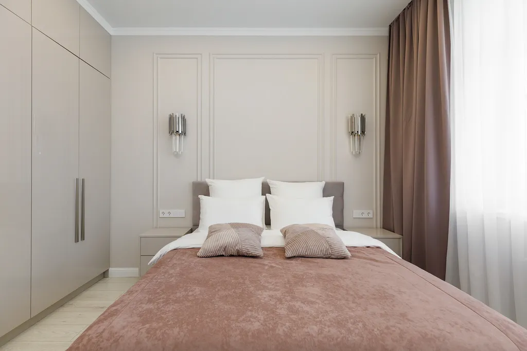 Уютная двухкомнатная квартира с дизайнерским ремонтом возле моря