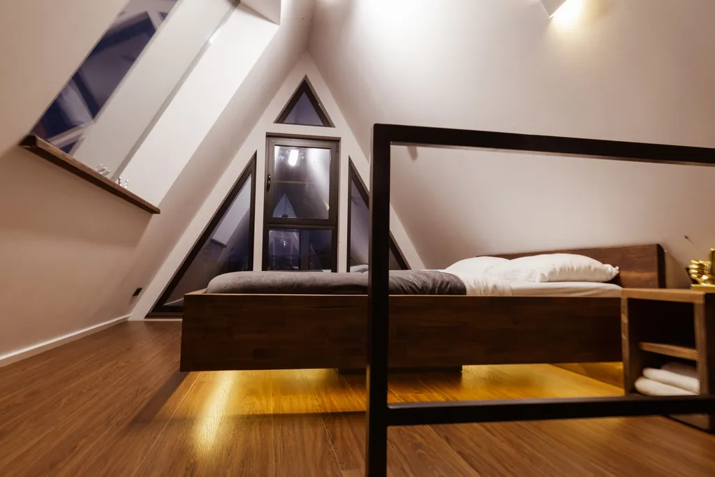 Хабарский треугольник - дом на горе с видом на реку