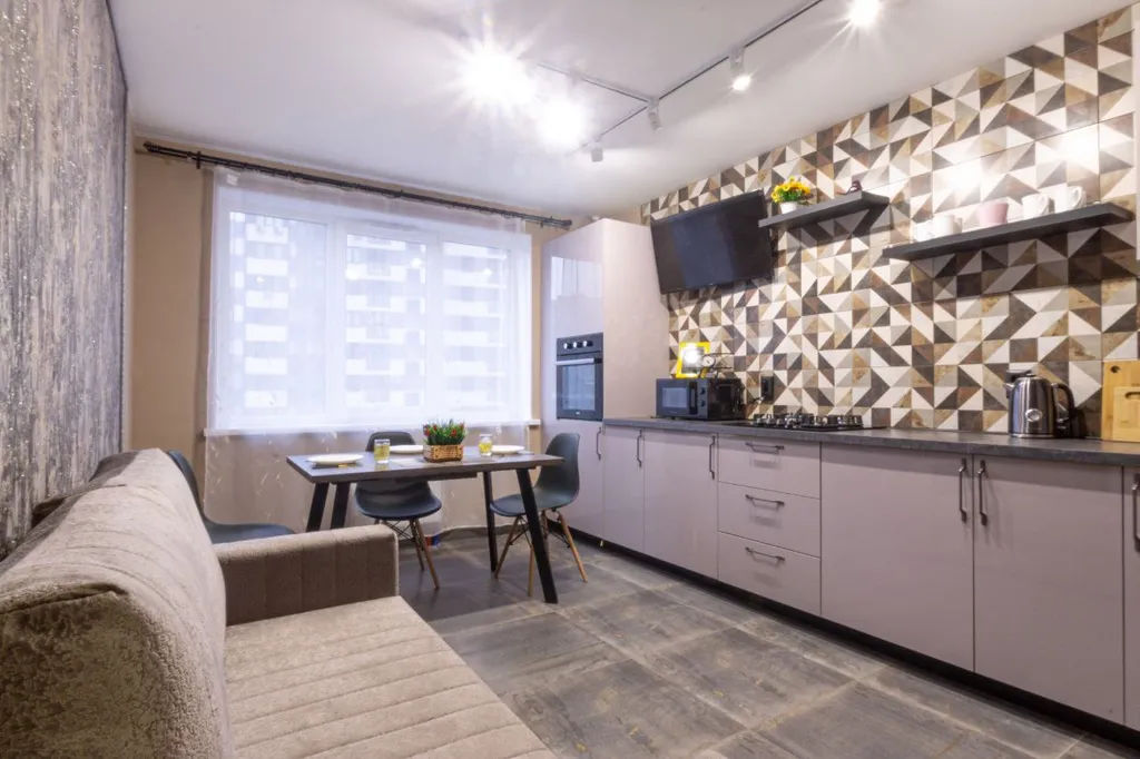 Стильная 3-комнатная квартира для большой семьи