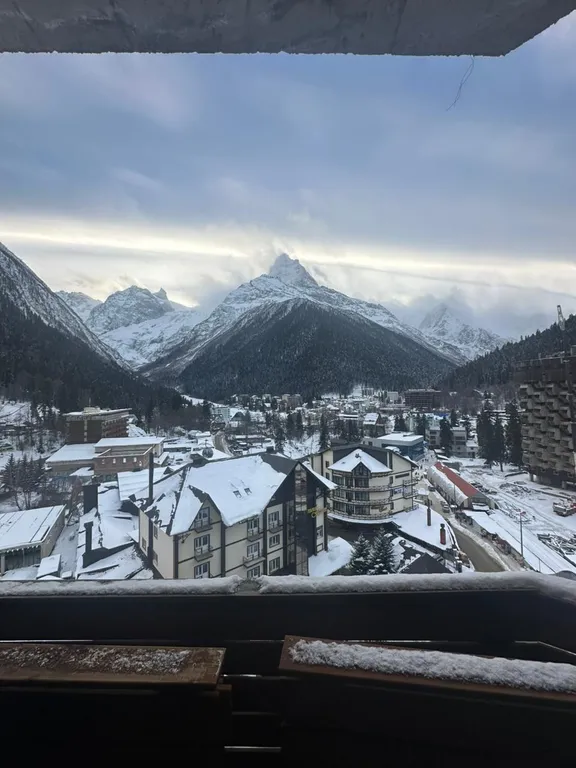 Уютная евродвушка в сердце Домбая, 50метров от канатной дороги