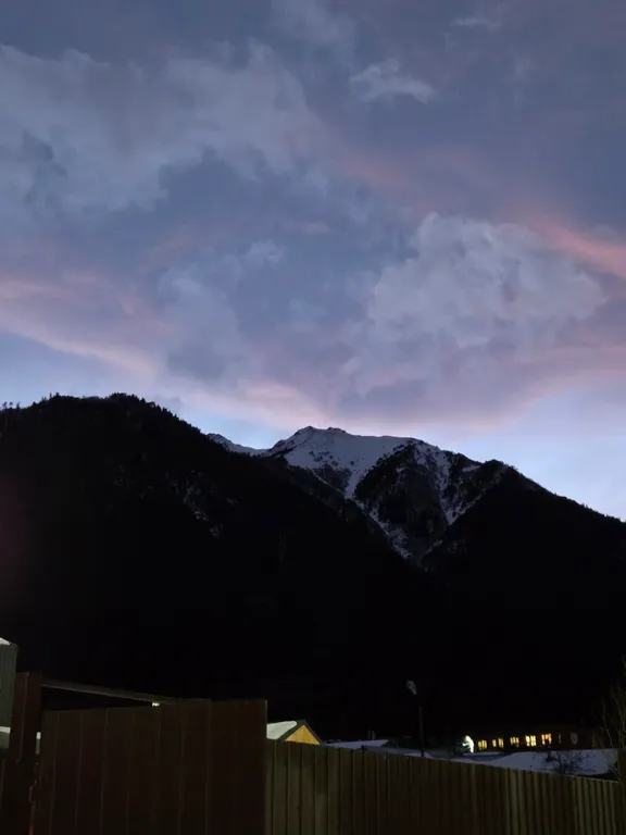 Барнхаус в сердце Теберды с видом на горы