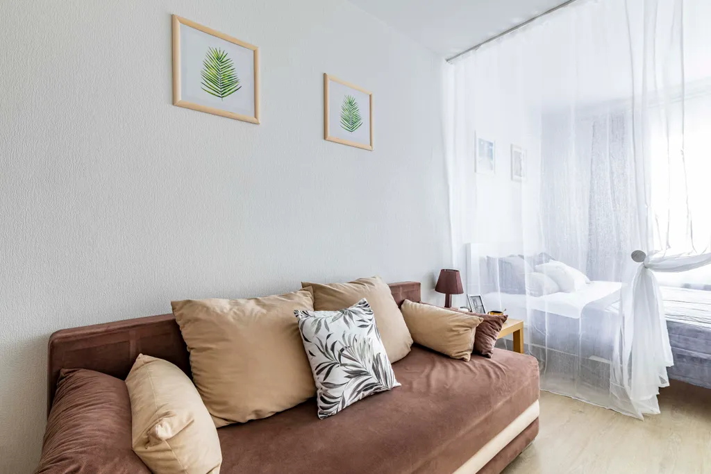 1-ком. квартира с лоджией для 4-х гостей