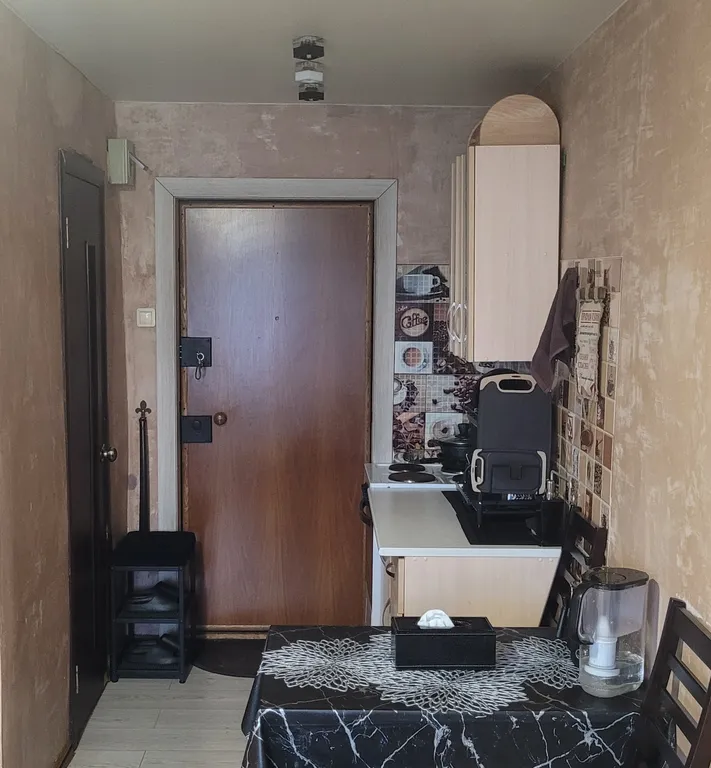 Бюджетная уютная комната-студия в центре с панорамным видом