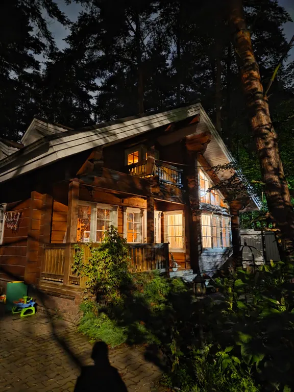 Уютный коттедж в сосновом лесу рядом с Москвой