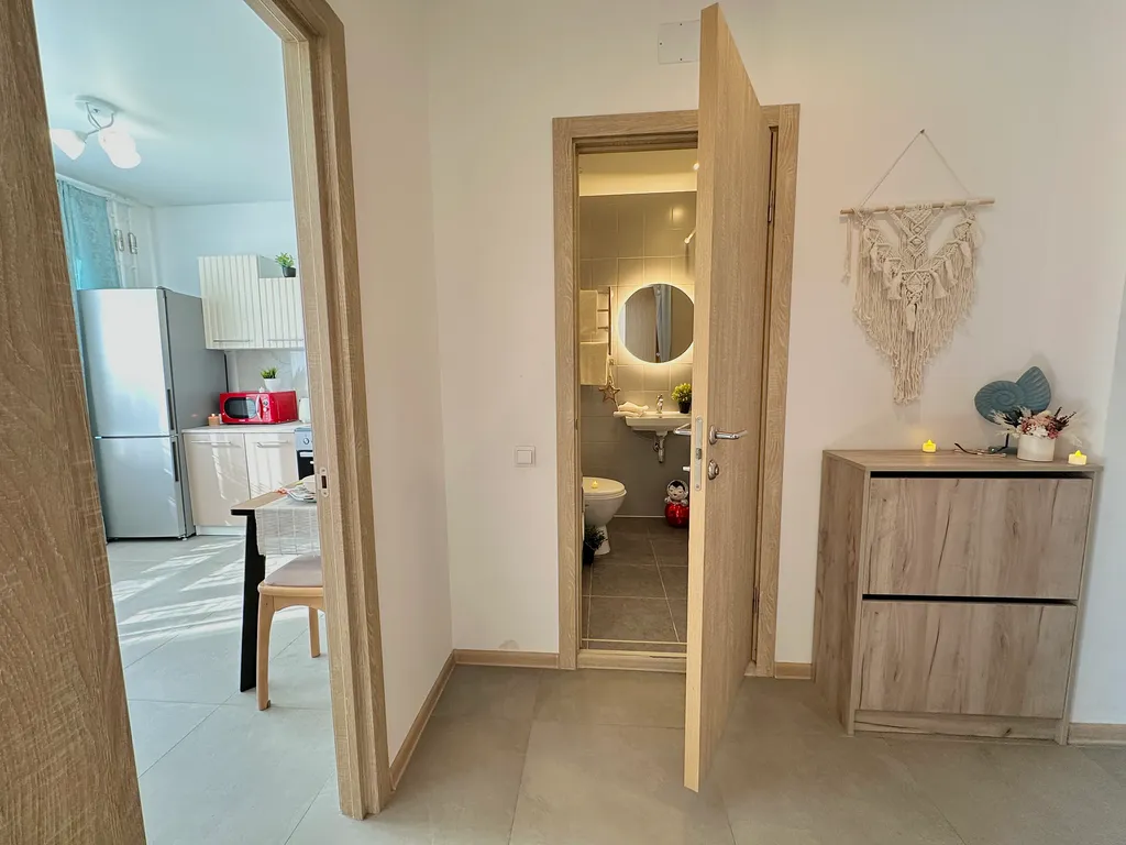 Просторная 1-комнатная квартира для 4 человек рядом с метро Аннино.