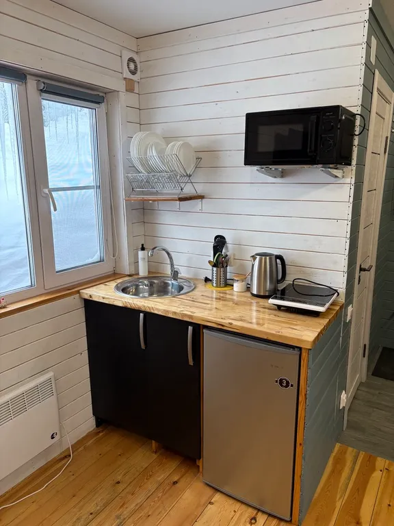 Коттедж Дом для отдыха с террасой и с двумя спальнями — Шерегеш