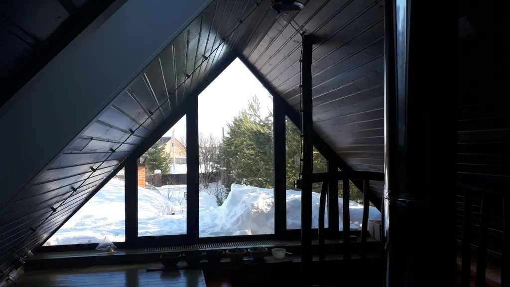 Деревенский домик в пригороде Костромы